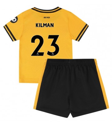 Wolves Max Kilman #23 Hjemmebanesæt Børn 2024-25 Kort ærmer (+ korte bukser)